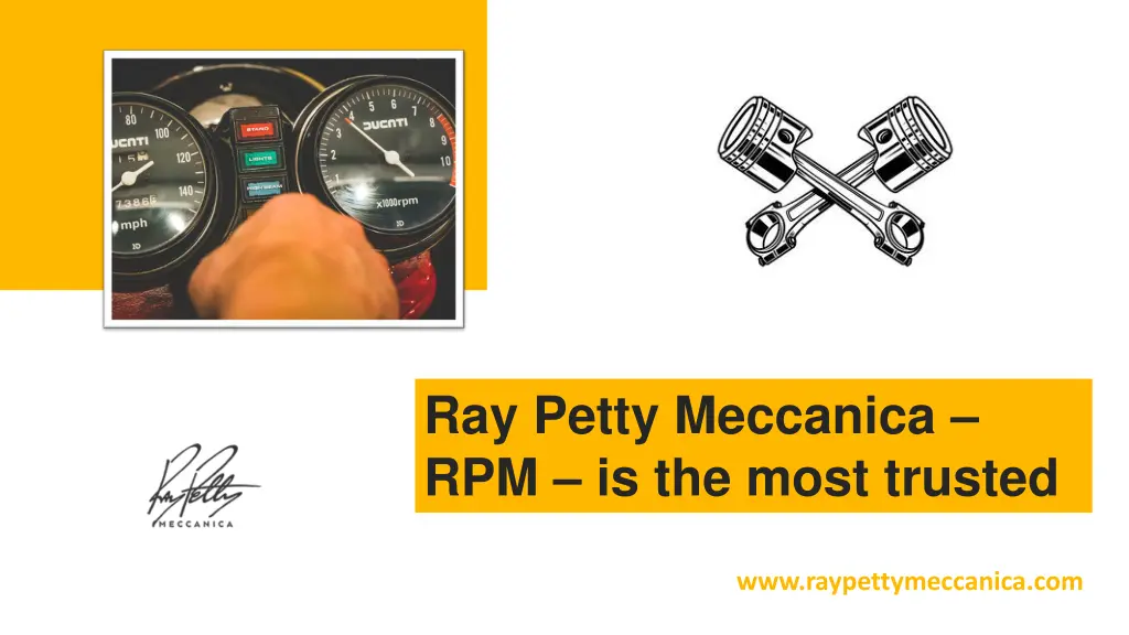 ray petty meccanica rpm is the most trusted