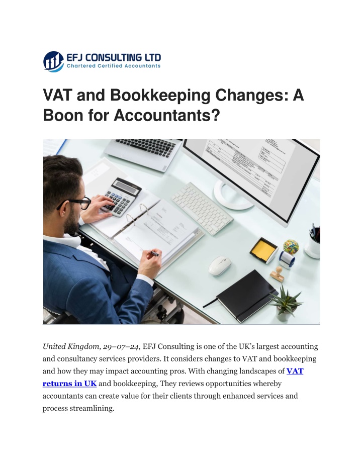 vat and bookkeeping changes a boon for accountants