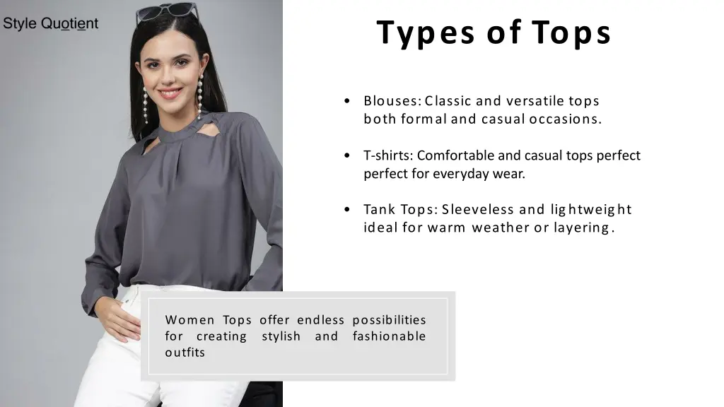 types of tops