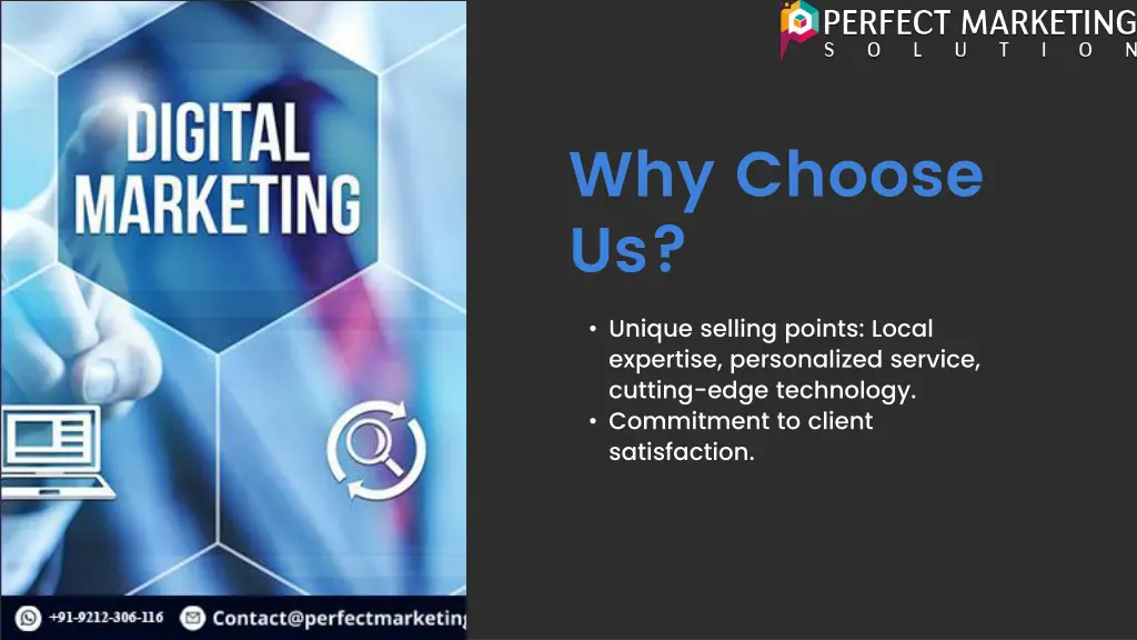 why choose us unique selling points local