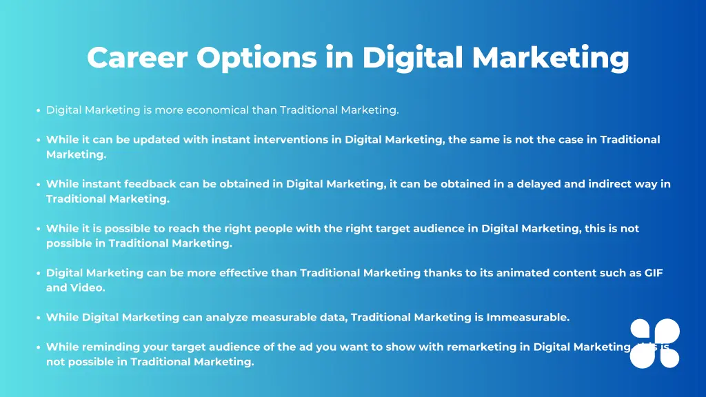 career options in digital marketing