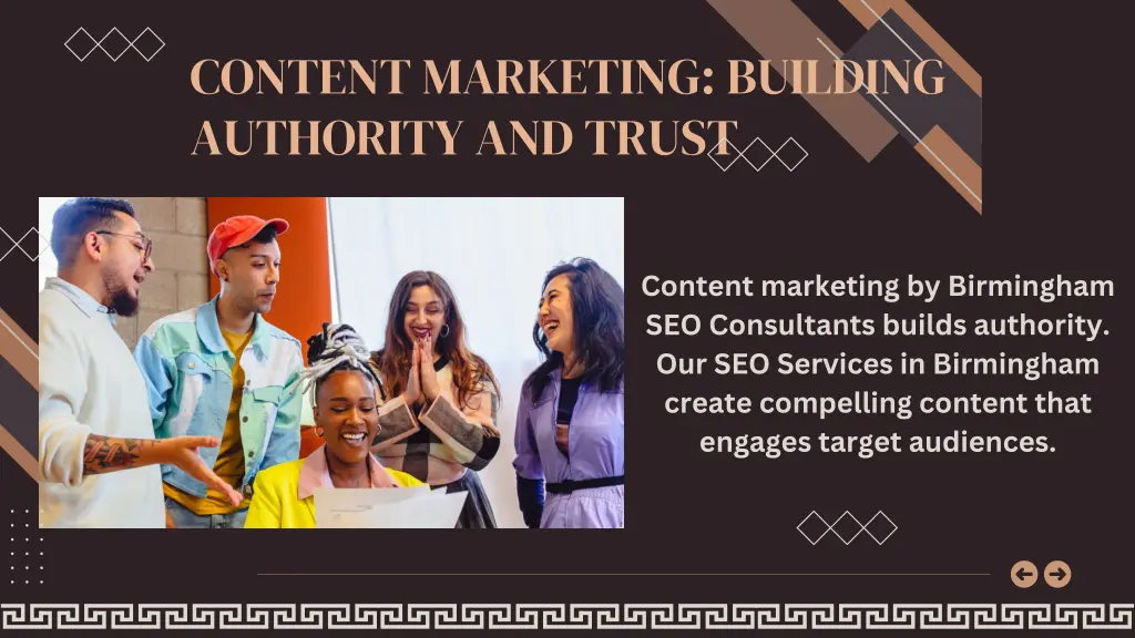 content marketing building authority and trust