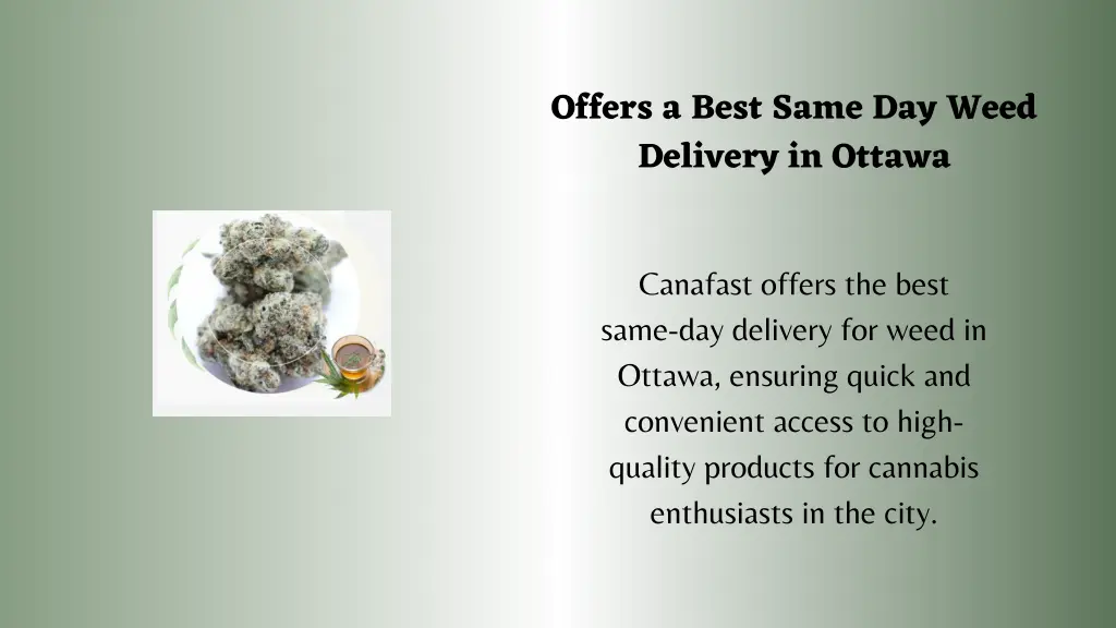 offers a best same day weed delivery in ottawa