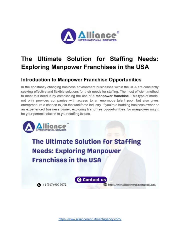 the ultimate solution for staffing needs