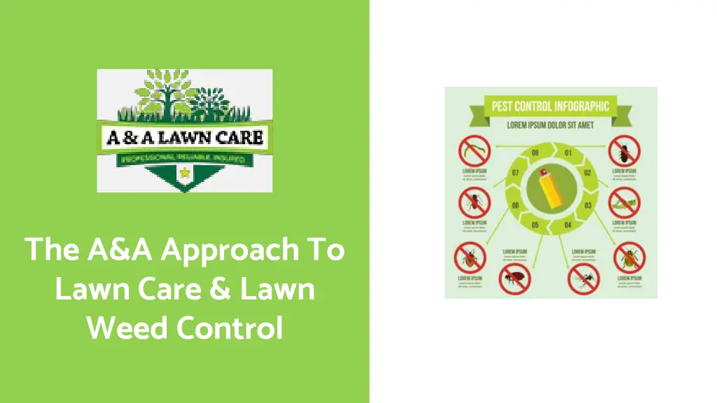 the a a approach to lawn care lawn weed control