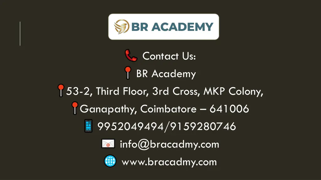 contact us br academy