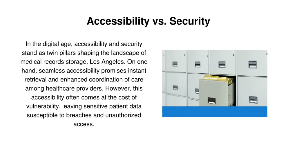 accessibility vs security