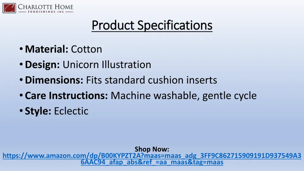 product specifications product specifications