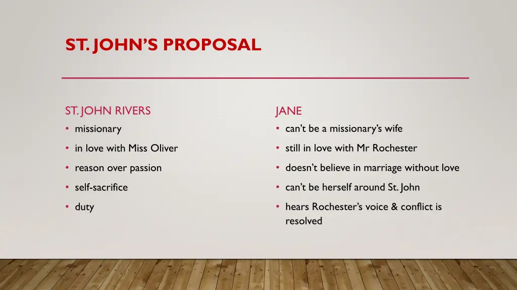 st john s proposal