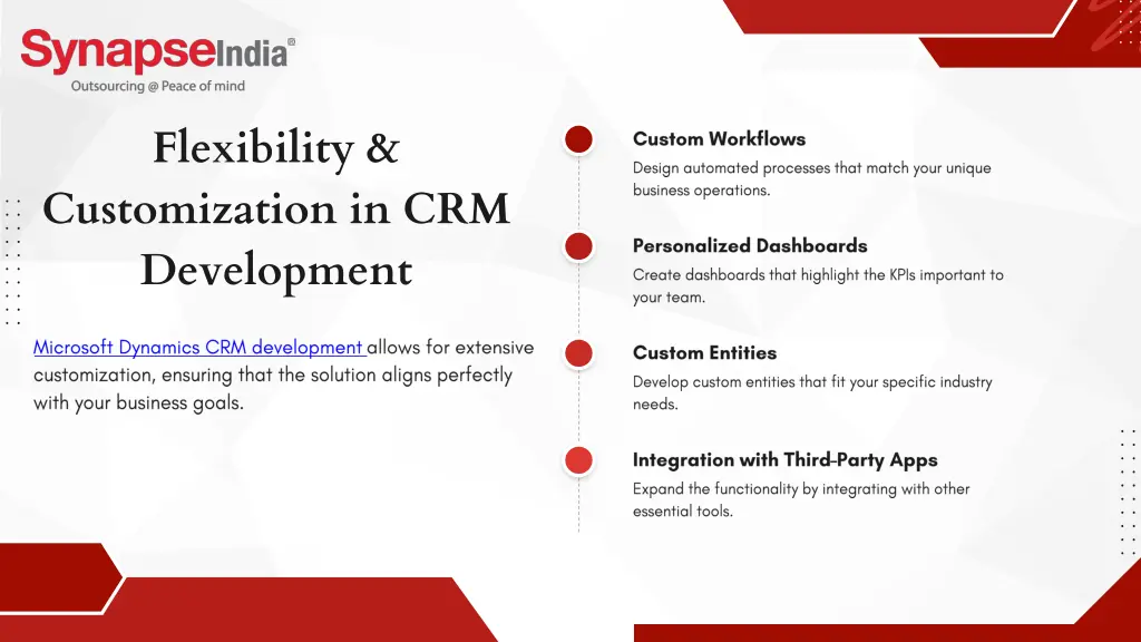 flexibility customization in crm development