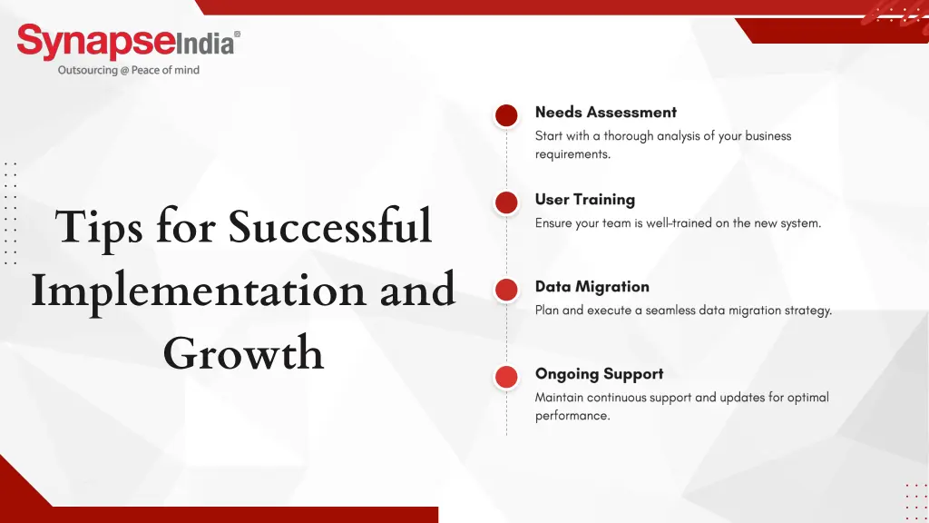 tips for successful implementation and growth