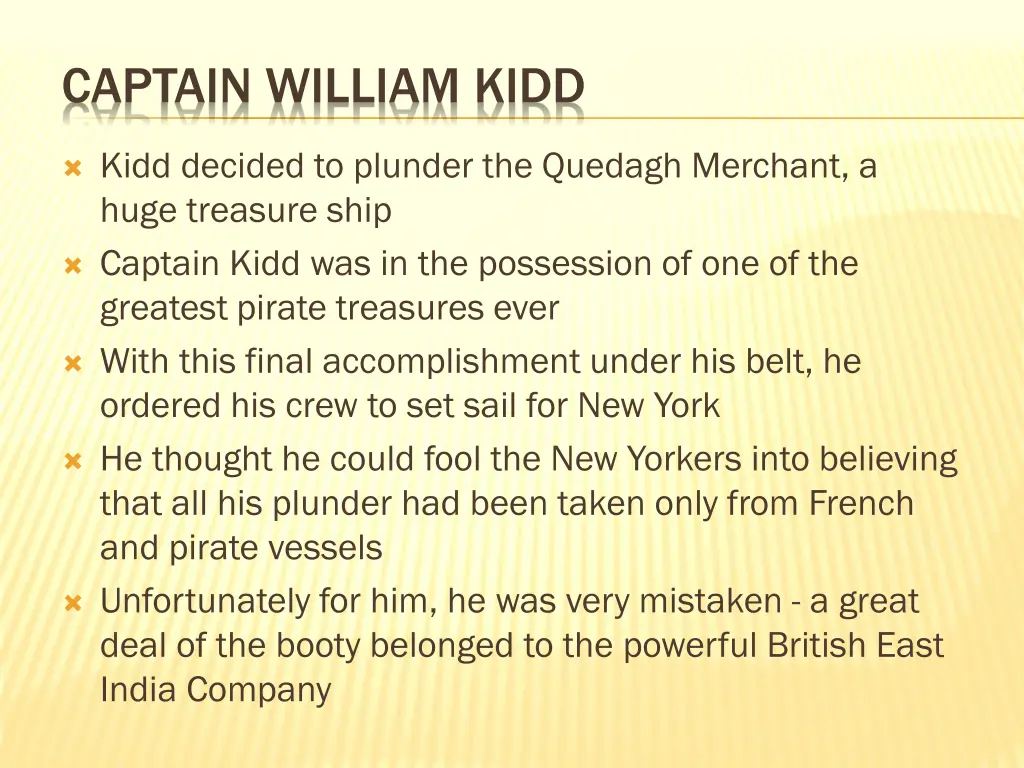 captain william kidd 1