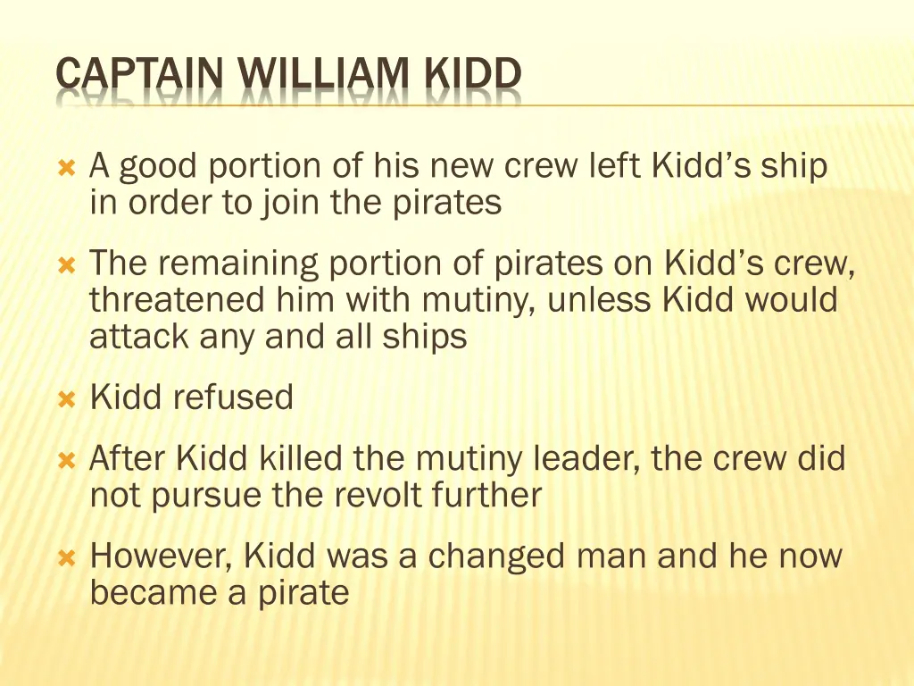 captain william kidd