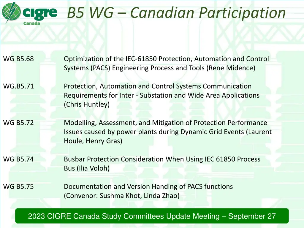 b5 wg canadian participation 1