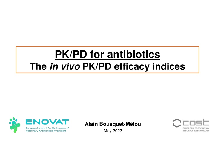 pk pd for antibiotics the in vivo pk pd efficacy