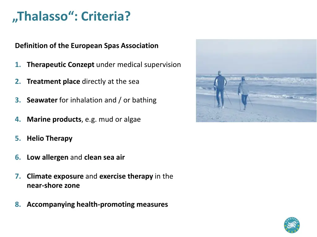 thalasso criteria