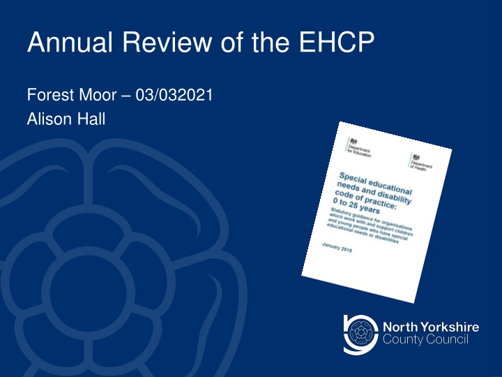 annual review of the ehcp