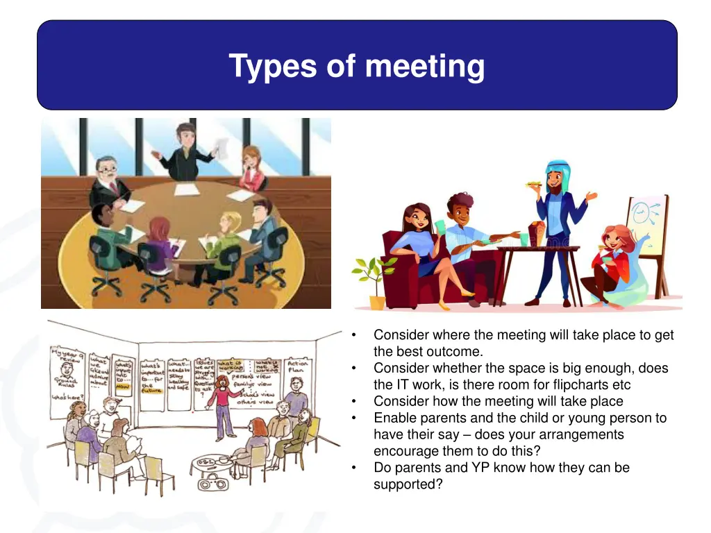 types of meeting