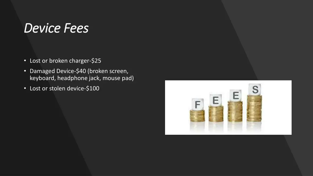 device fees device fees