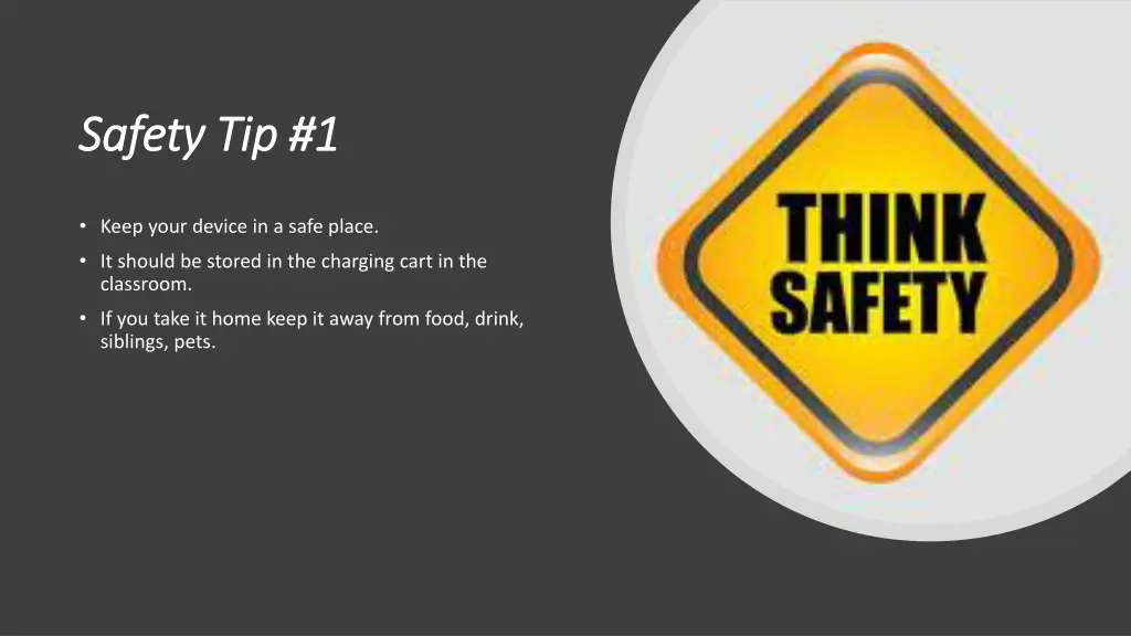 safety tip 1 safety tip 1