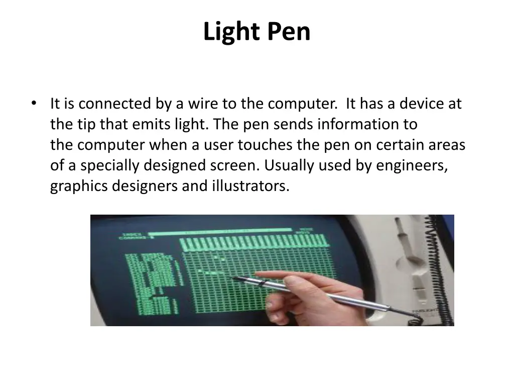 light pen