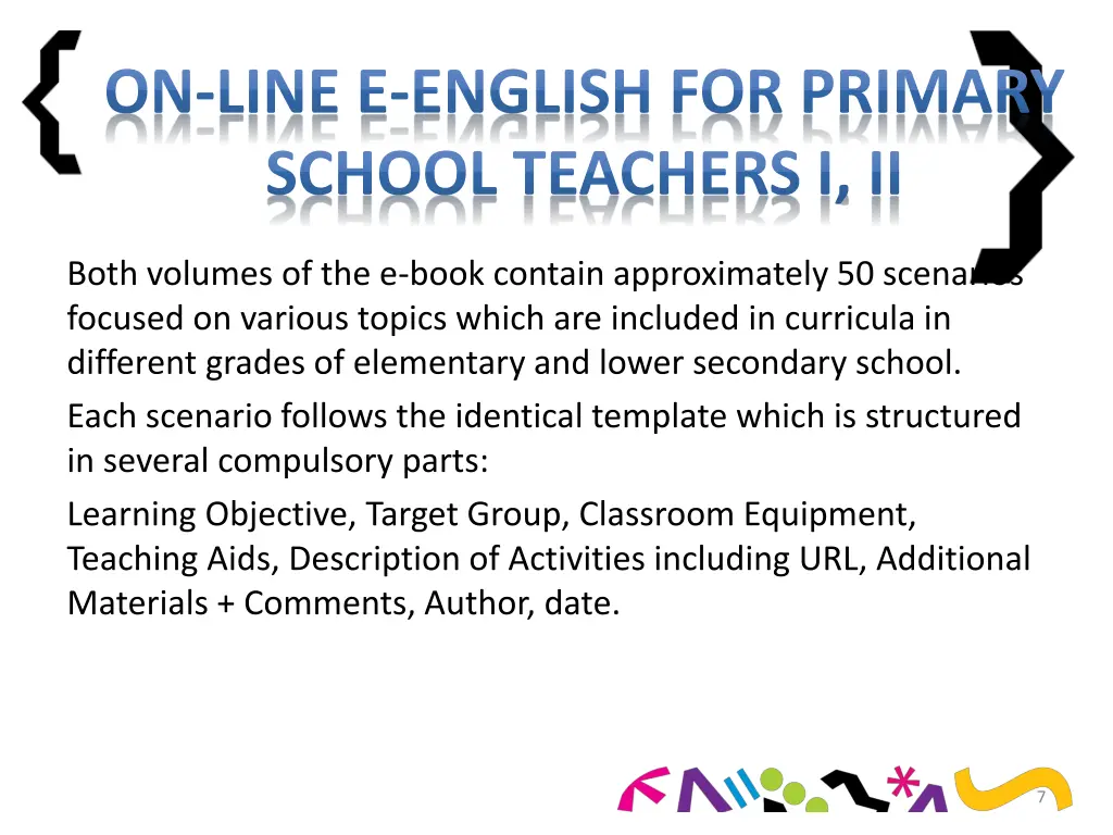 on line e english for primary school teachers i ii 1