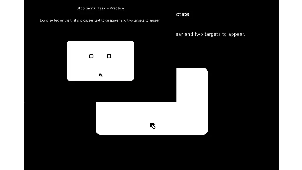 stop signal task practice 1