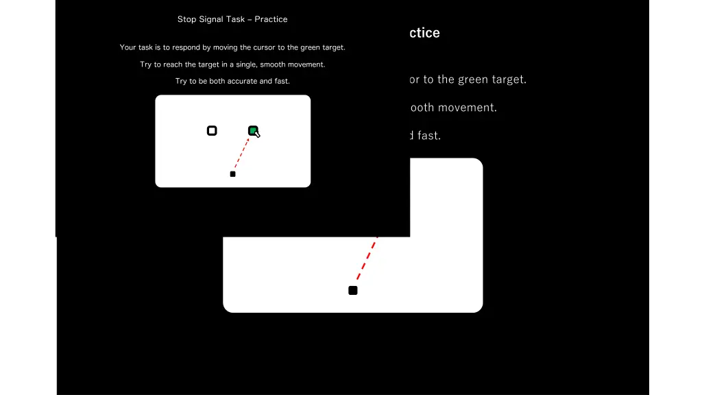 stop signal task practice 3