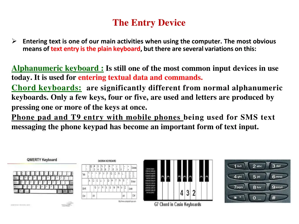 the entry device