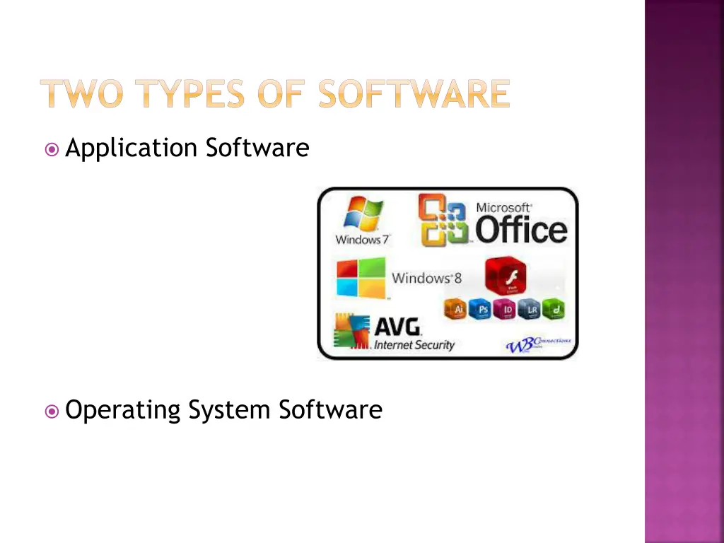 two types of software