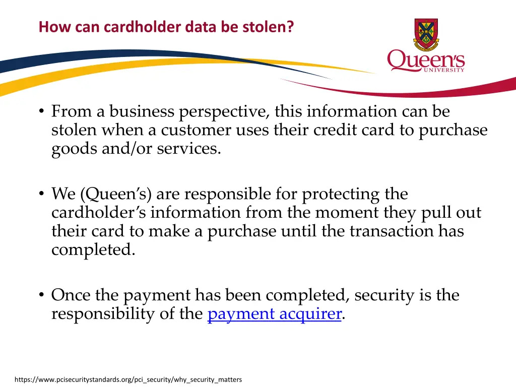 how can cardholder data be stolen