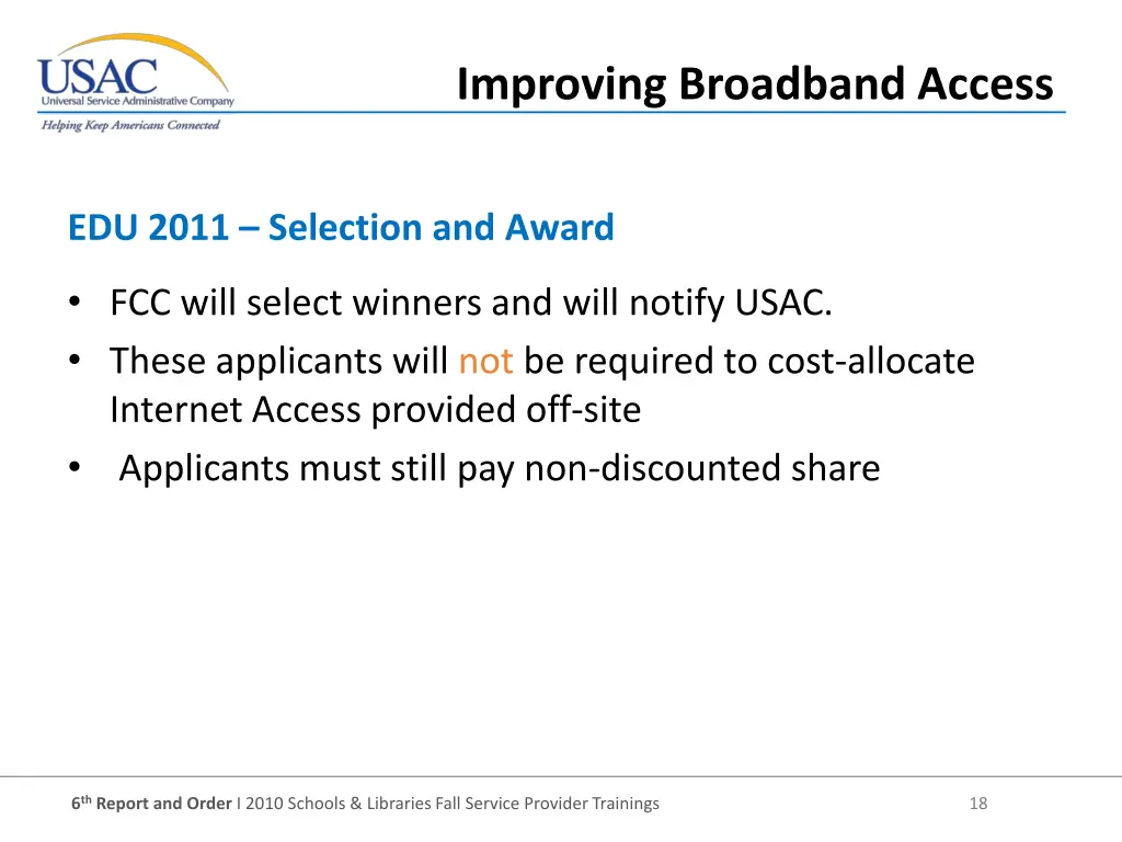 improving broadband access 8