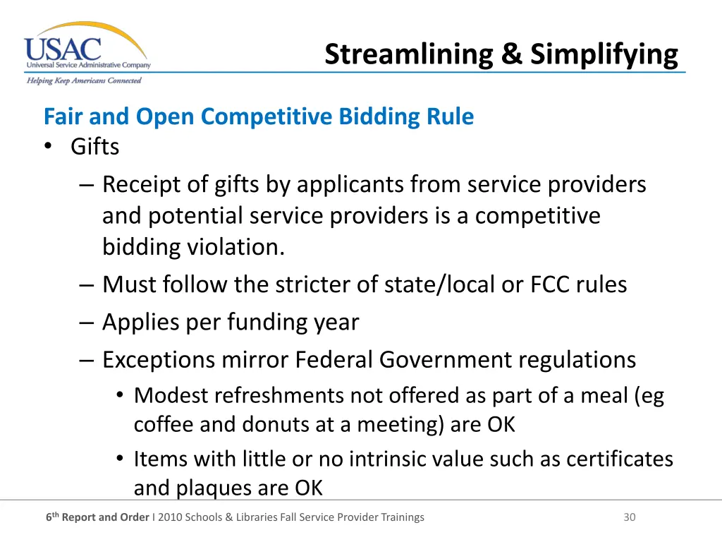 streamlining simplifying 10