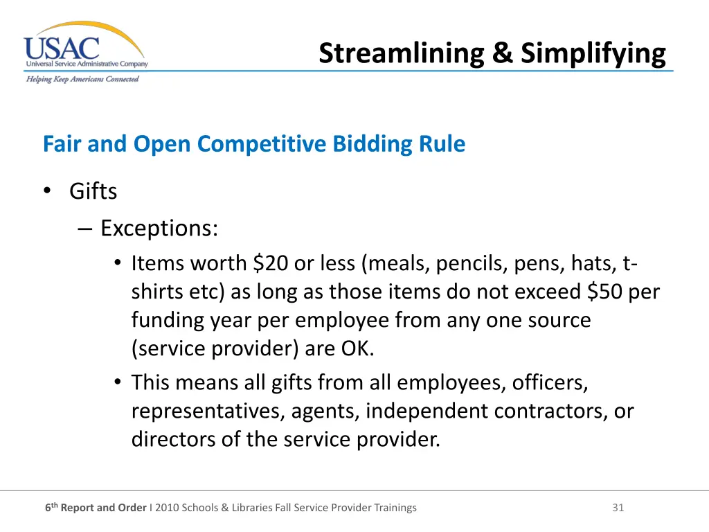 streamlining simplifying 11