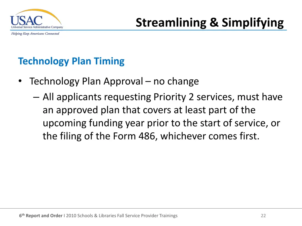 streamlining simplifying 2