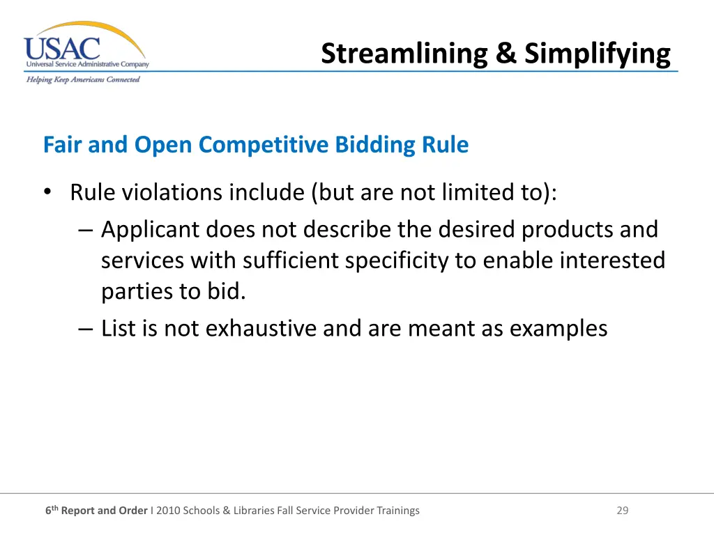 streamlining simplifying 9