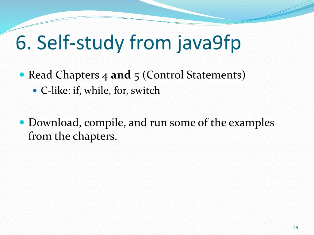 6 self study from java9fp