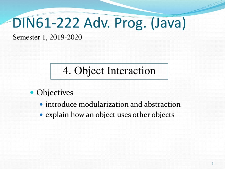 din61 222 adv prog java semester 1 2019 2020