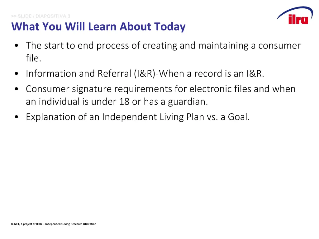 slide diapositiva 3 what you will learn about