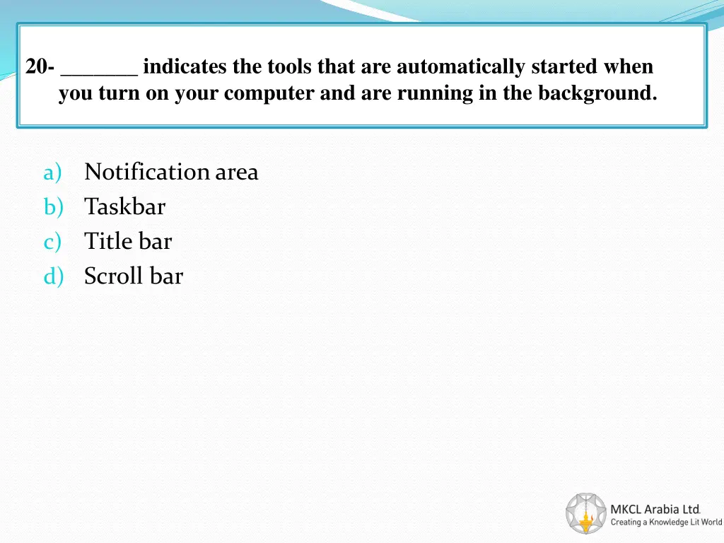 20 indicates the tools that are automatically