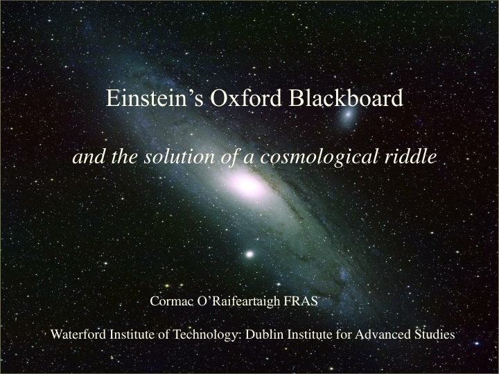 einstein s oxford blackboard