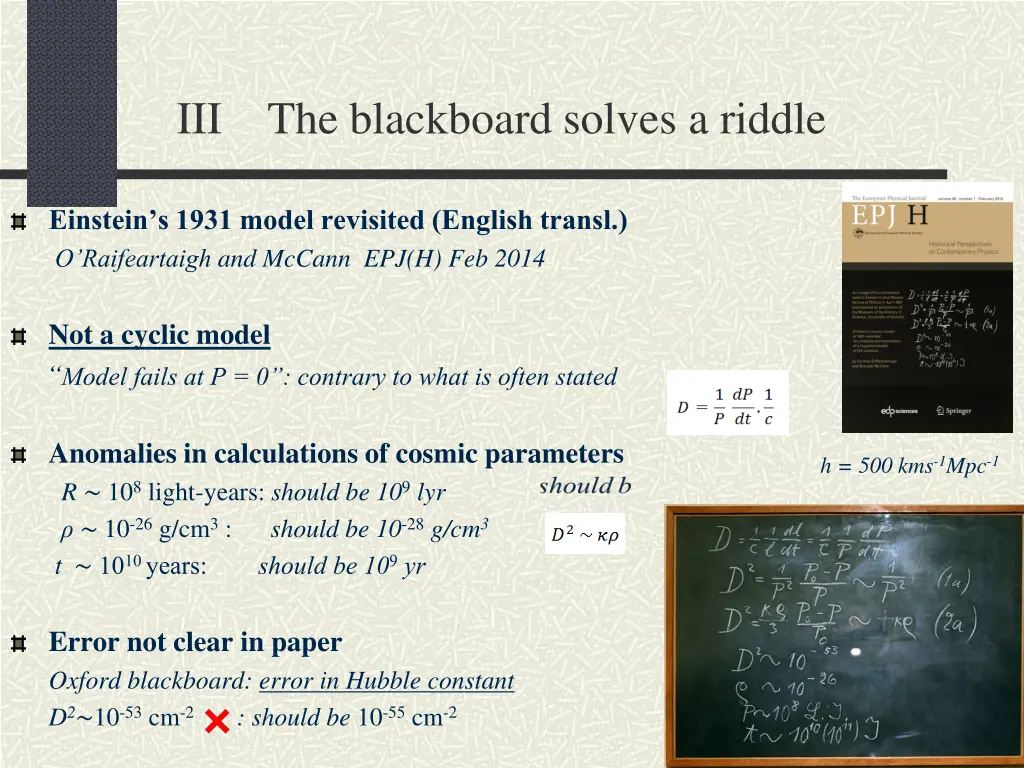 iii the blackboard solves a riddle