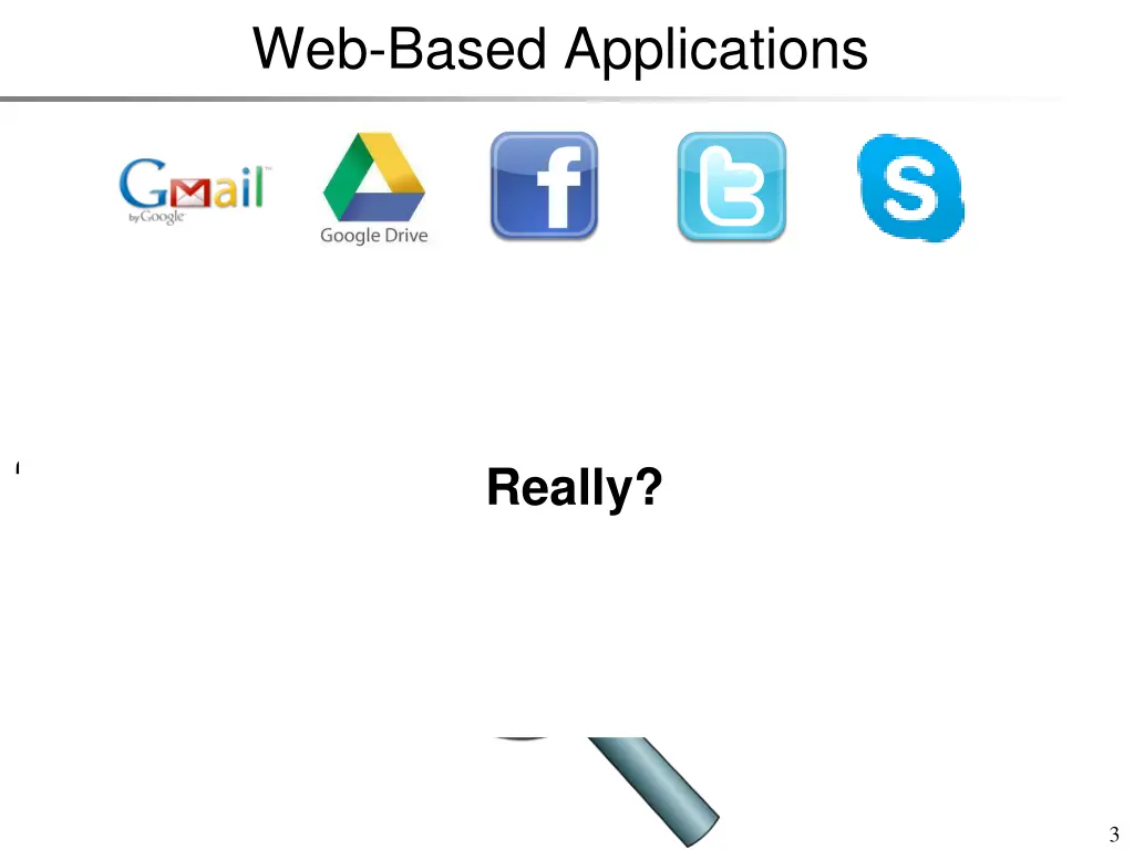 web based applications