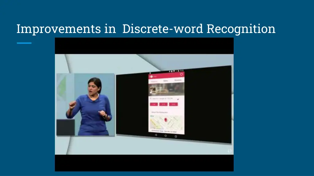 improvements in discrete word recognition