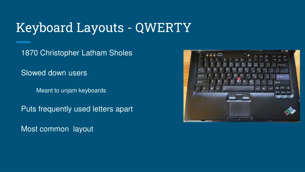 keyboard layouts qwerty