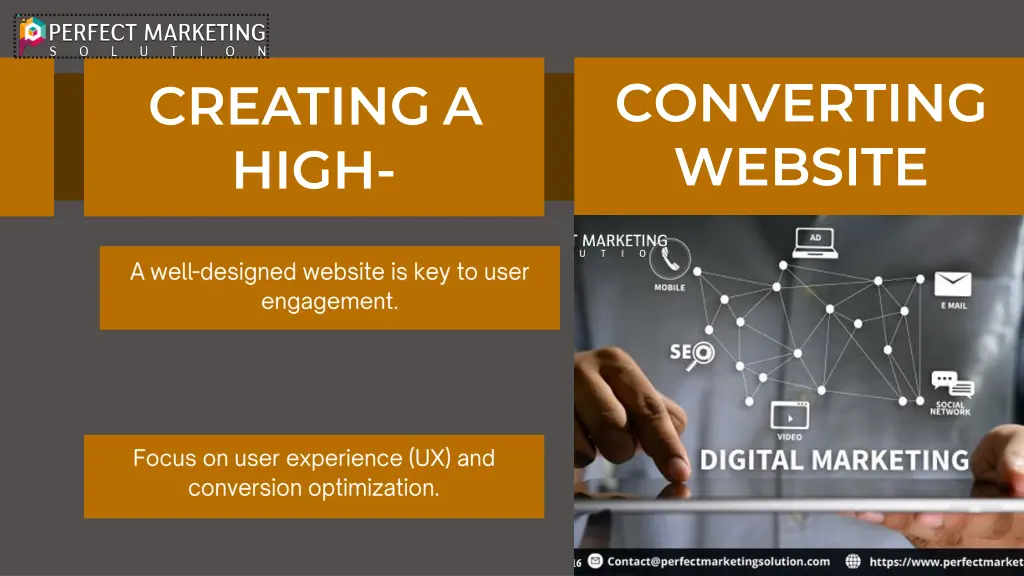 converting website