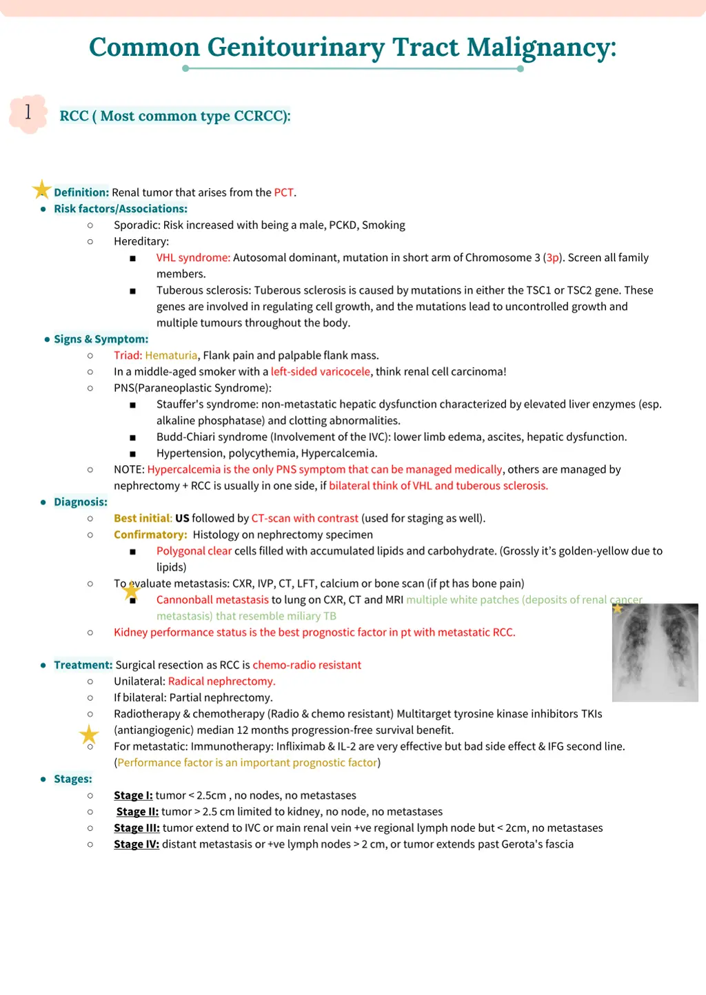 common genitourinary tract malignancy