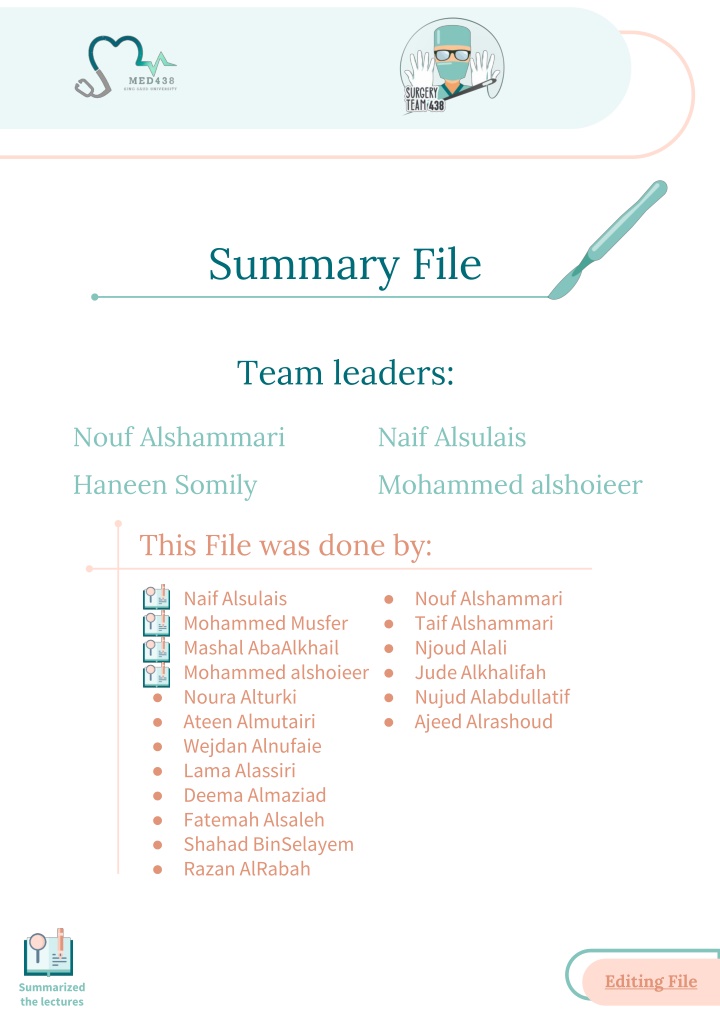 summary file