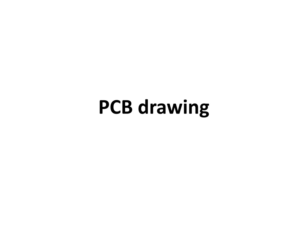 pcb drawing