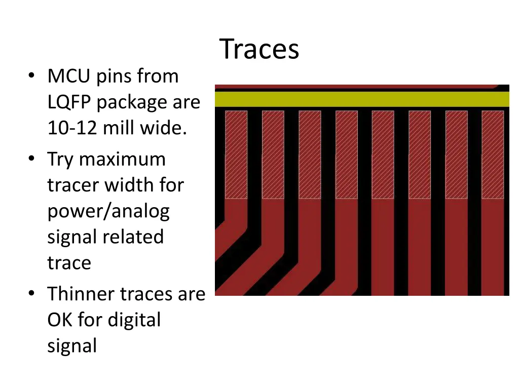 traces